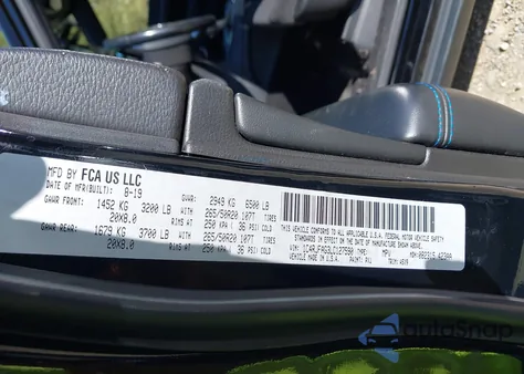 2020 Jeep Grand Cherokee Upland 4X4 из США, поврежденный, VIN 1C4RJFAG3LC127590